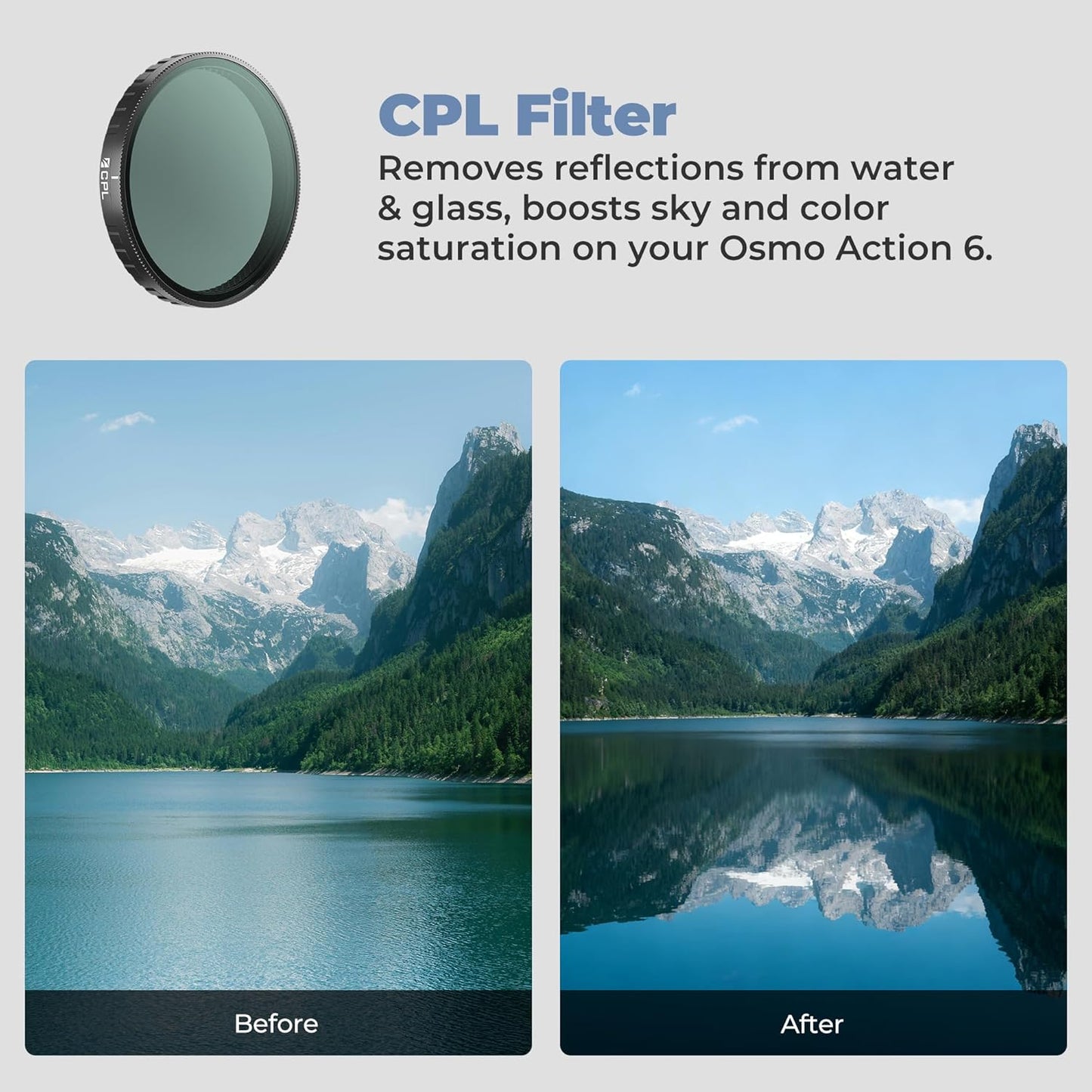 Freewell CPL Filter for DJl Osmo Action 6