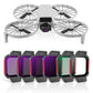 DJI Flip ND16/ND32/ND64/ND128/CPL/UV Drone Lens Filters Set, (6 Pack)