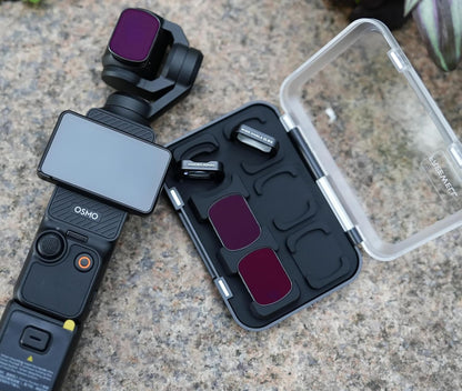 Freewell 2-in-1 Macro & Wide Angle Lens Kit for Pocket 4 / 3 - Includes Anamorphic Lens, ND Filters