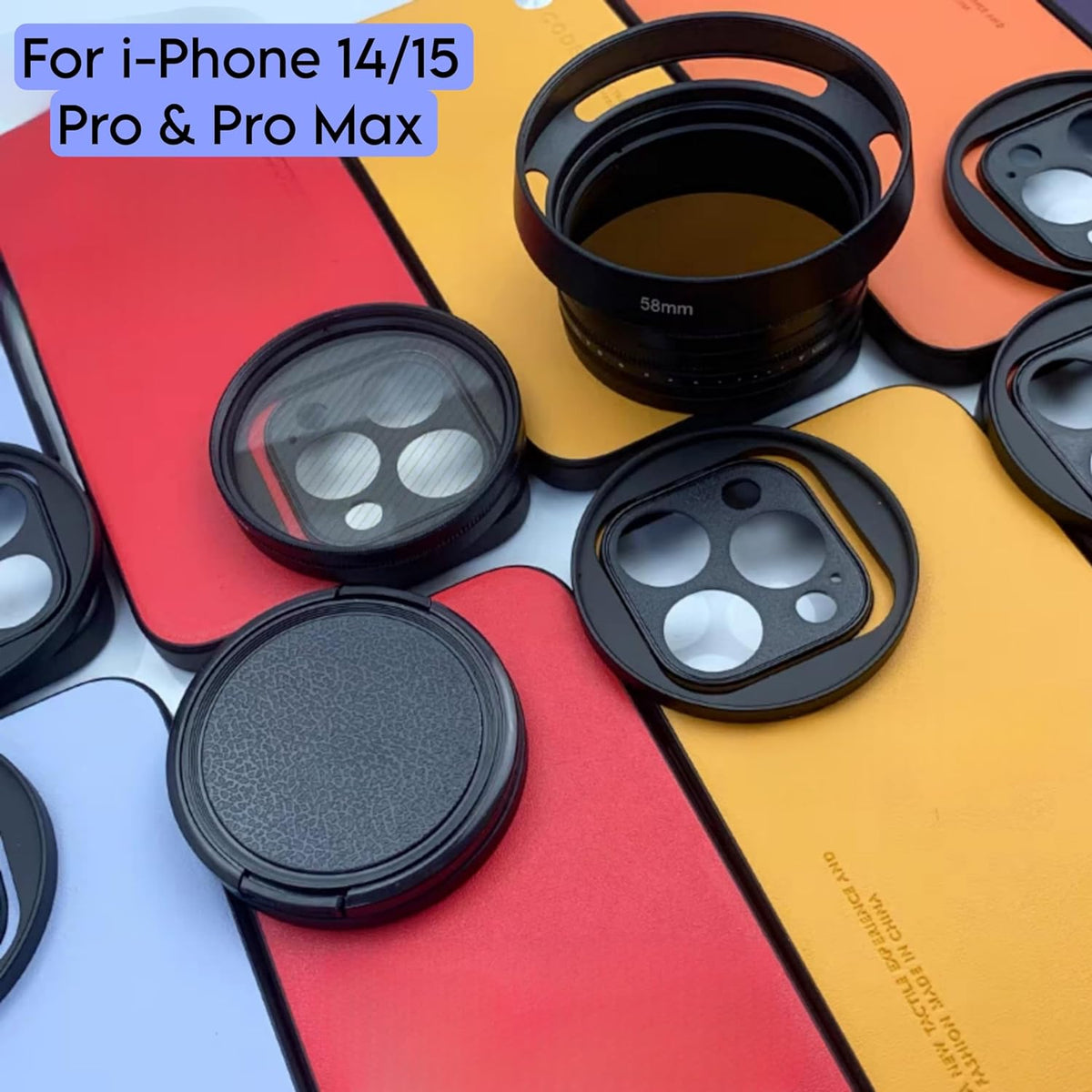 58mm White Soft Filter for Phones and DSLR Cameras (view 6)