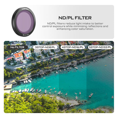 Freewell Magnetic Filters for Dji Neo ND8/PL, ND16/PL, ND32/PL Hybrid Bright Day 