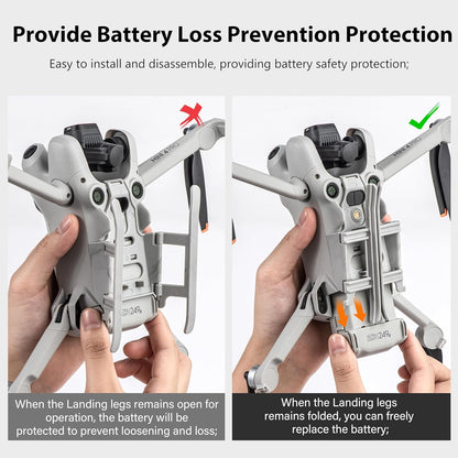 Dji Mini 4 Pro Drone Foldable Extended Landing Legs