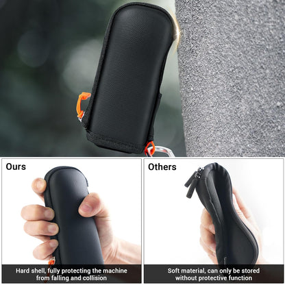 Black Mini Camera Bag for INSTA360 X4, Multifunctional Selfie Stick Case By GetzGet