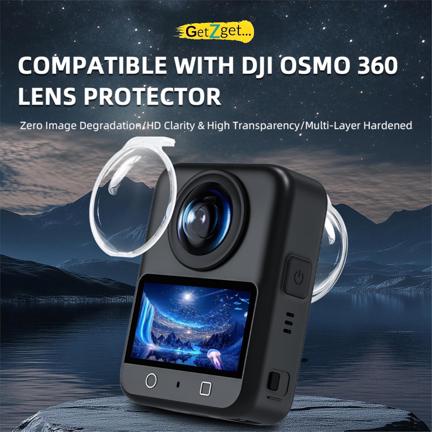 Lens Guard for Osmo 360 Camera Lens Glass Protector Cap Scratch Protective Camera Accessories