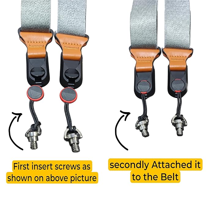 Adjustable Neck Strap with 1/4 Inch Screw for DJI RS 4 Mini Gimbal and DSLR (view 5)