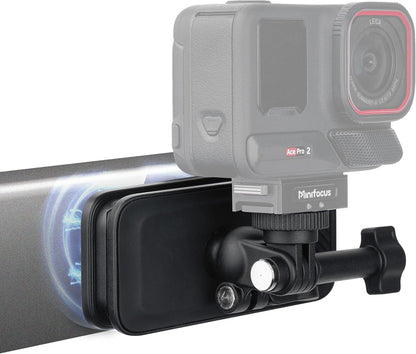 Magnetic Backpack Mount Clip, Universal 360° Swivel Action Camera Clip 