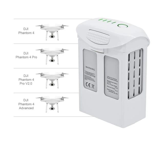 Replacement Battery for DJI Phantom 4 Pro, Advanced, V2 (15.2V, 5870mAh) (view 3)