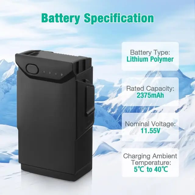 Compatible Battery for DJI Mavic Air 11.55 V 2375 mAh Replacement battery