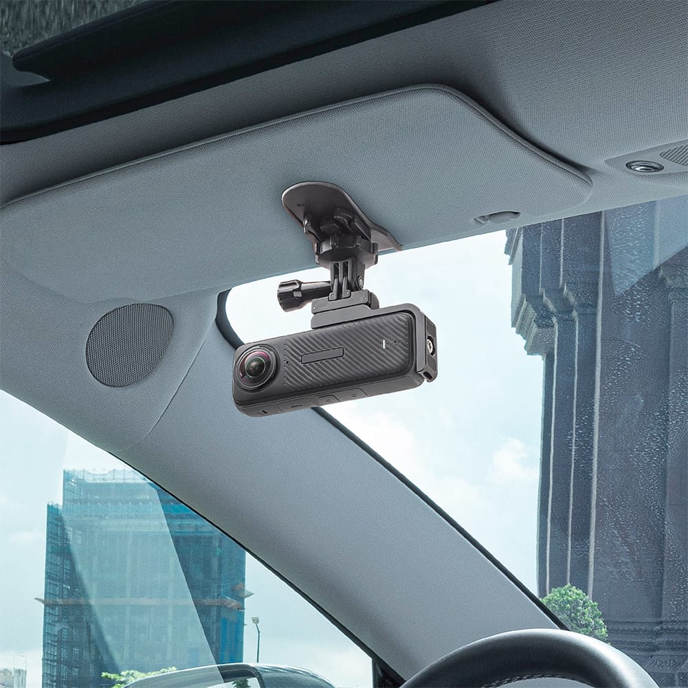 GetZget®Universal Vertical & Horizontal Mount for Insta360 X4 – Dual-Angle Tripod Magnetic Adapter Bracket for Insta360 X4 Action Camera – 1/4" Screw Compatible, Durable Aluminum Alloy