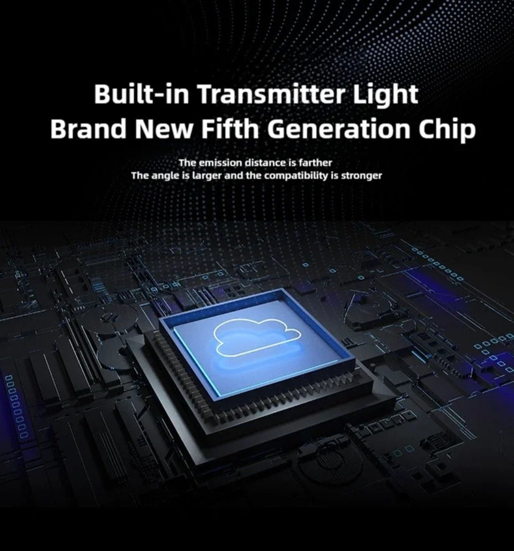 Ocrustar 7th Gen 2025 Mini Smartphone IR Remote Controller Adapter For Android & iOS iPhone Mini IR Blaster Universal Control All in One AC/TV/DTH/DVD/STB (Type-C)