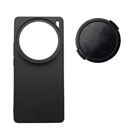 GetZget® Phone Case For Vivo X200T with Lens Cap Cover Support 67mm ND Filter Metal Construction Accessories (Black) (67mm)