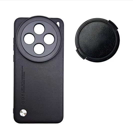GetZget 17mm Phone Case For Vivo X200T with Lens Cap Cover Support 67mm ND Filter & 17mm Lens Accessories Metal Construction Black