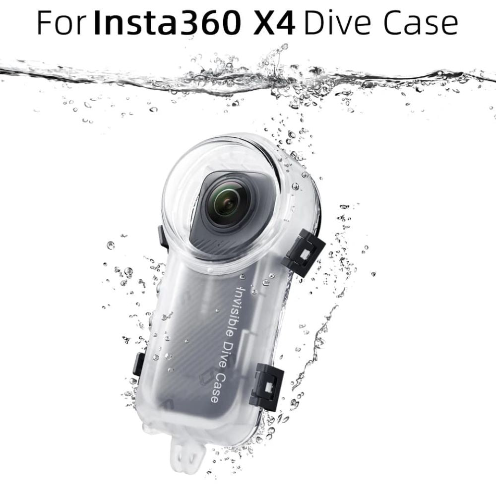 Waterproof Underwater 50M Dive Case For Insta360 X4 Camera