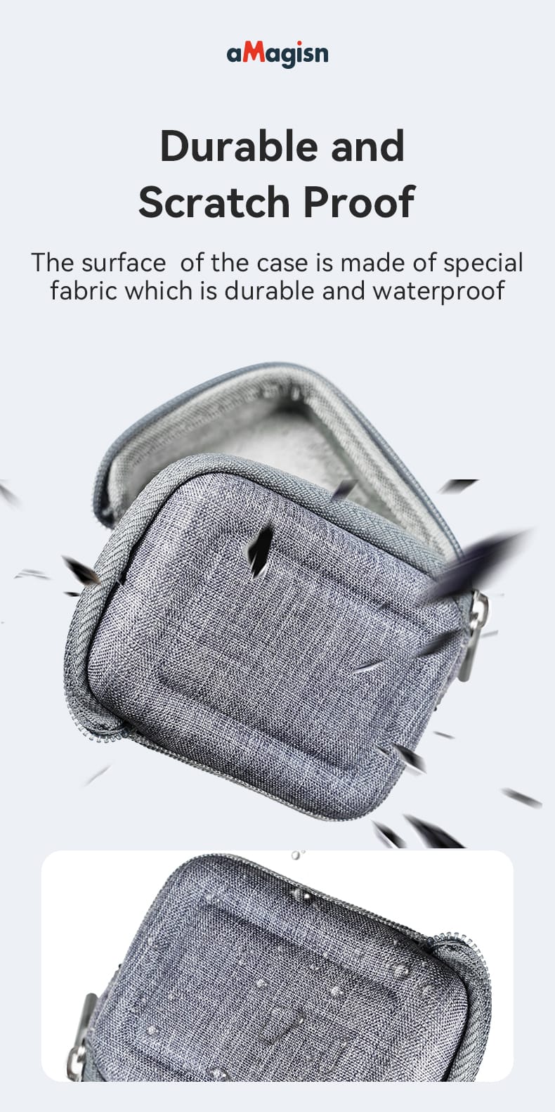 Hard Shell Protective Carrying Case for Insta360 Ace/ Ace Pro/ Ace Pro 2 | Portable Storage Travel Bag with Soft Inner Lining
