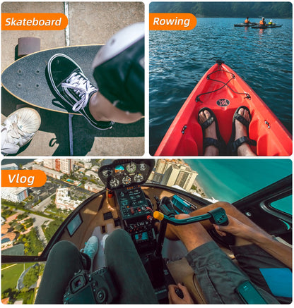360° Rotation Adjustable Chest Mount Harness Strap for Action Cameras