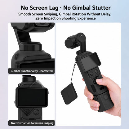 GetZget Silicone Cover For DJI Osmo Pocket 4 Creator Combo Camera Scratch Protector