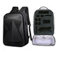 Multipurpose Hard Waterproof Backpack for DJI Air 3 & 3S Accessories Storage  with Safety Belt & EVA Foam (Black)