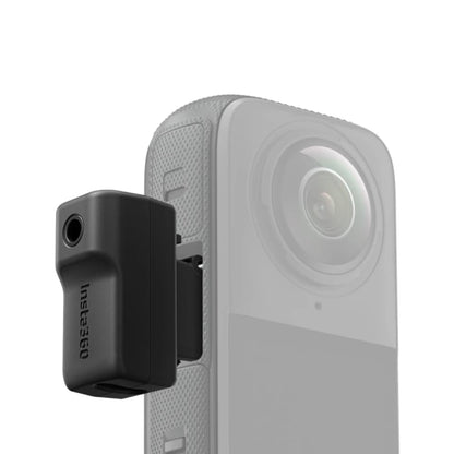 Cynova Mic Adapter for Insta360 One X4 External Microphones Type-C and 3.5mm Audio Ports
