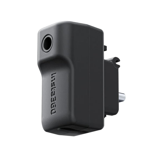 Cynova Mic Adapter for Insta360 One X4 External Microphones Type-C and 3.5mm Audio Ports