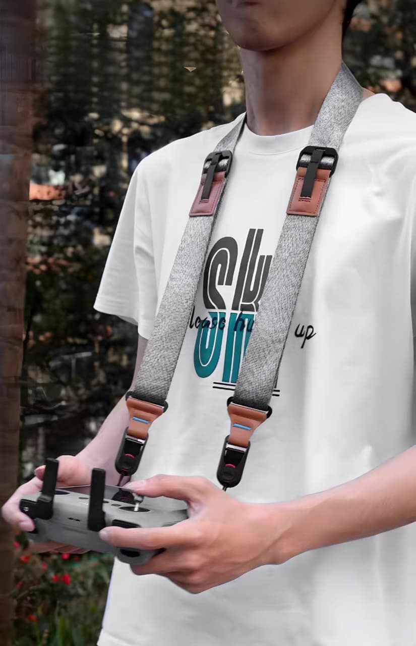 GetZget® Neck Strap Lanyard For Dslr Camera & DJI Flip/Mini 4/ Mini 3 Pro/ Air 2S /Air 3/ 3S/ Rc/ RC 2/ Mavic 2/Mavic 3 Smart Remote Controller Accessories