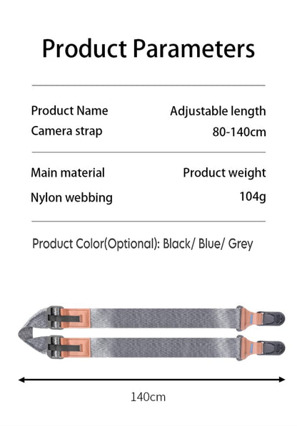 GetZget® Neck Strap Lanyard For Dslr Camera & DJI Avata360/ Flip/Mini 4/ Mini 3 Pro/ Air 2S /Air 3/ 3S/ Rc/ RC 2/ Mavic 2/Mavic 3 Smart Remote Controller Accessories