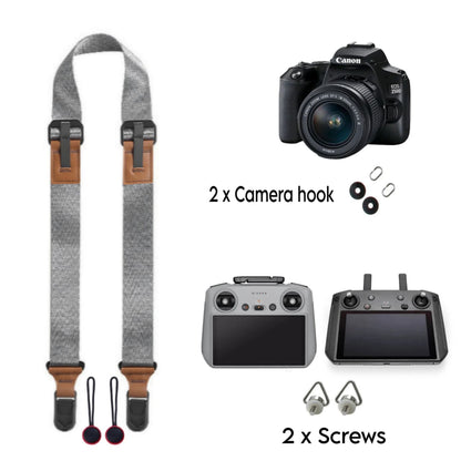 GetZget® Neck Strap Lanyard For Dslr Camera & DJI Avata360/ Flip/Mini 4/ Mini 3 Pro/ Air 2S /Air 3/ 3S/ Rc/ RC 2/ Mavic 2/Mavic 3 Smart Remote Controller Accessories