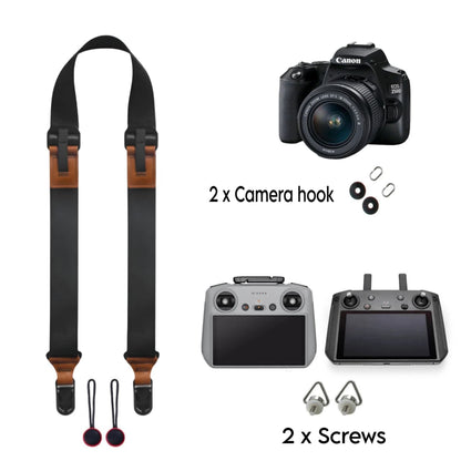 GetZget® Neck Strap Lanyard For Dslr Camera & DJI Avata360/ Flip/Mini 4/ Mini 3 Pro/ Air 2S /Air 3/ 3S/ Rc/ RC 2/ Mavic 2/Mavic 3 Smart Remote Controller Accessories