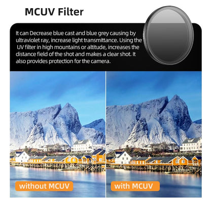 ND Filters 6 in 1 Set For DJI Action 6 Multi-Coated German Glass, Premium Lens Protection for Crystal-Clear Shots Filming Accessories