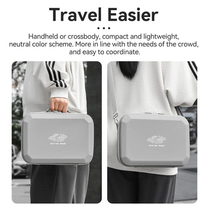 GetZget® Bag for DJI Neo 2 & Accessories Compact Travel Protection PU Case (Neo 2 Combo Bag)