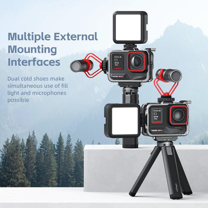 Aluminum Alloy Metal Protective Frame Cage for Insta360 Ace / Ace Pro