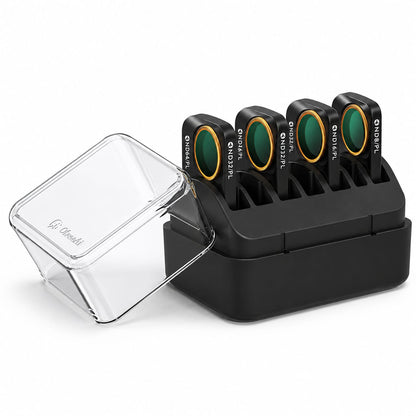 OfeooAi ND/PL Filter Set for DJI Pocket 4 Pro | ND8/ PL, ND16/ PL, ND32/ PL, ND64/ PL | Multi-Coated Optical Glass | Aluminum Frame | Anti-Glare Camera Lens Filters