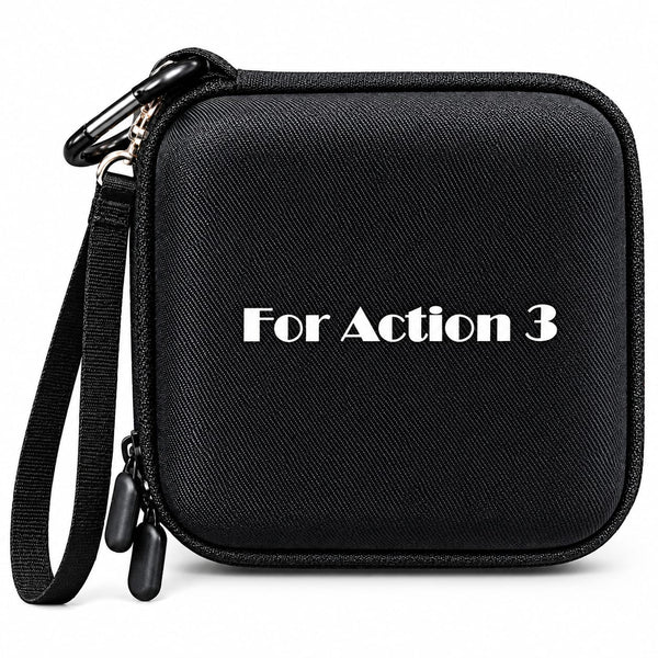 Compact PU Carrying Case for DJI Osmo Action 6, 5 Pro, 4 and 3