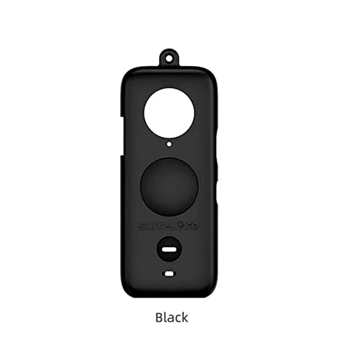 Sunnylife Silicone Body Cover + Lanyard for Insta360 One X2 (Black) (view 7)