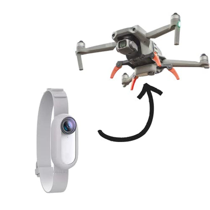 Go 2 Mount for Insta360 GO 2 Multi-use Adapter Strap Use with DJI Mini 3 Pro/Bike/Wrist/Bag Accessories GetZget