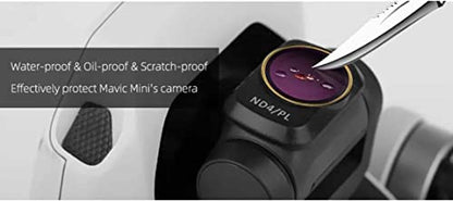 Sunnylife Filter for DJI Mavic Mini/Mini 2/ Mini SE Accessories ND Filters Set ND4+ND8+ND16+ND32