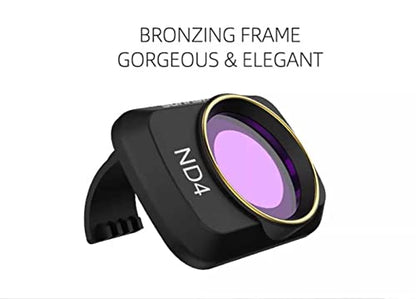 Sunnylife Filter Combo for DJI Mavic Mini/Mini 2/ Mini SE Accessories ND Filters Set ND4+ND8+ND16+ND32 (4 in 1 Set(ND4/8/16/32)) GetZget