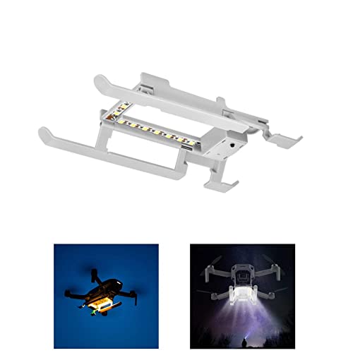 LED Height Extender for DJI Mini 2 Foldable Landing Gear Night Flight Lights for DJI Mavic Mini 2/DJI Mavic Mini Accessories(NO Drone) GetZget