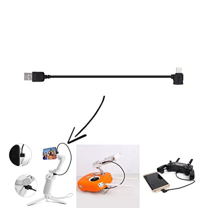 Data Cable Fast Charging 35Cm Long For Dji osmo 3/ Om 4/ Om 4 SE/Om 5/ For Dji Mavic Air/Phantom 4/Mavic Pro GetZget