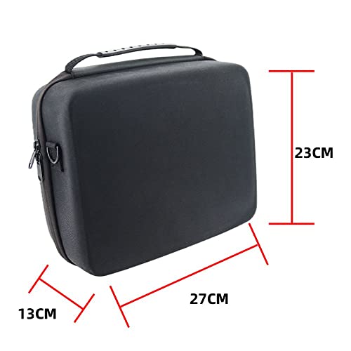 Carrying Case Bag For DJI Mavic Mini Protective PU Soft Case (Combo Bag(Black Foam)) GetZget