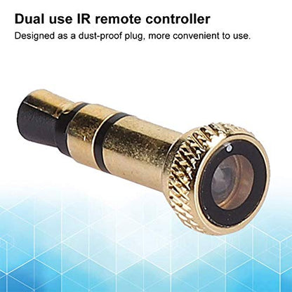 Mini Smartphone IR Remote Controller Adapter for ios Smart Phone Mini Infrared Universal Control All in One Air Conditioner/TV/DVD/STB (Jack for ios-Lightning) GetZget