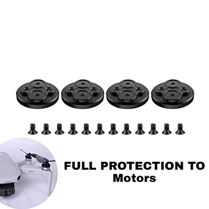 4PCS Upgraded Motor Cover Cap For DJI Mavic Mini 2/Mini SE Drone Dustproof/ Waterproof GetZget