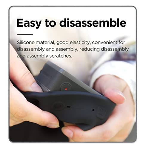 Silicone Protective Cover for DJI Osmo Action (Black) (view 8)