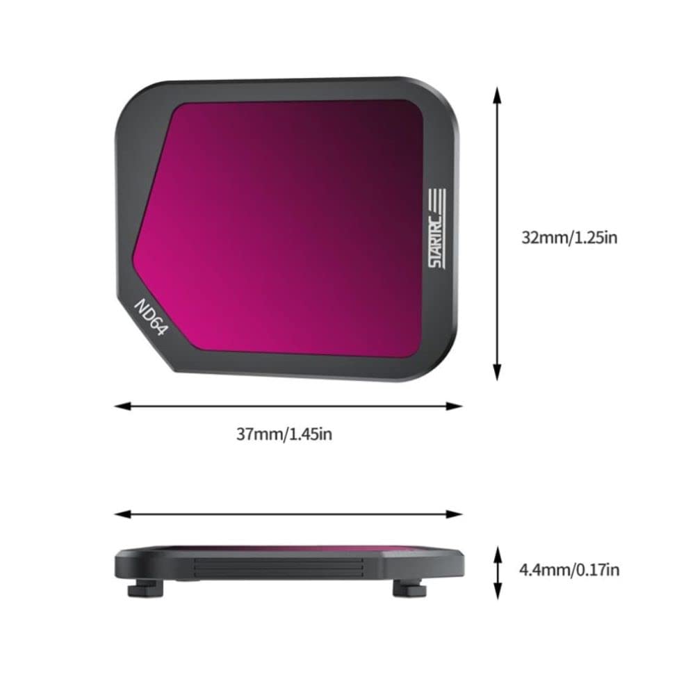 4-in-1 ND Filter Set for DJI Mavic 3 Classic (ND8, ND16, ND32, ND64) (view 6)