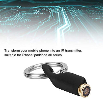 IR Adapter for ios Smart Phone Mini Infrared Universal Control All in One Air Conditioner/TV/DVD/STB (Jack for ios-Lightning)