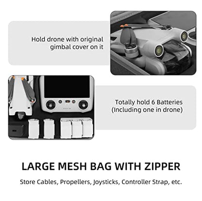 Sunnylife Carrying case bag for Dji mini 3 Pro Protective Travel Shoulder/Hand Carry bag GetZget