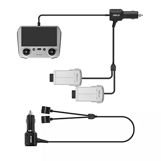 Car Charger for DJI Mini 3, 3 Pro, 4 Pro and 5 Pro