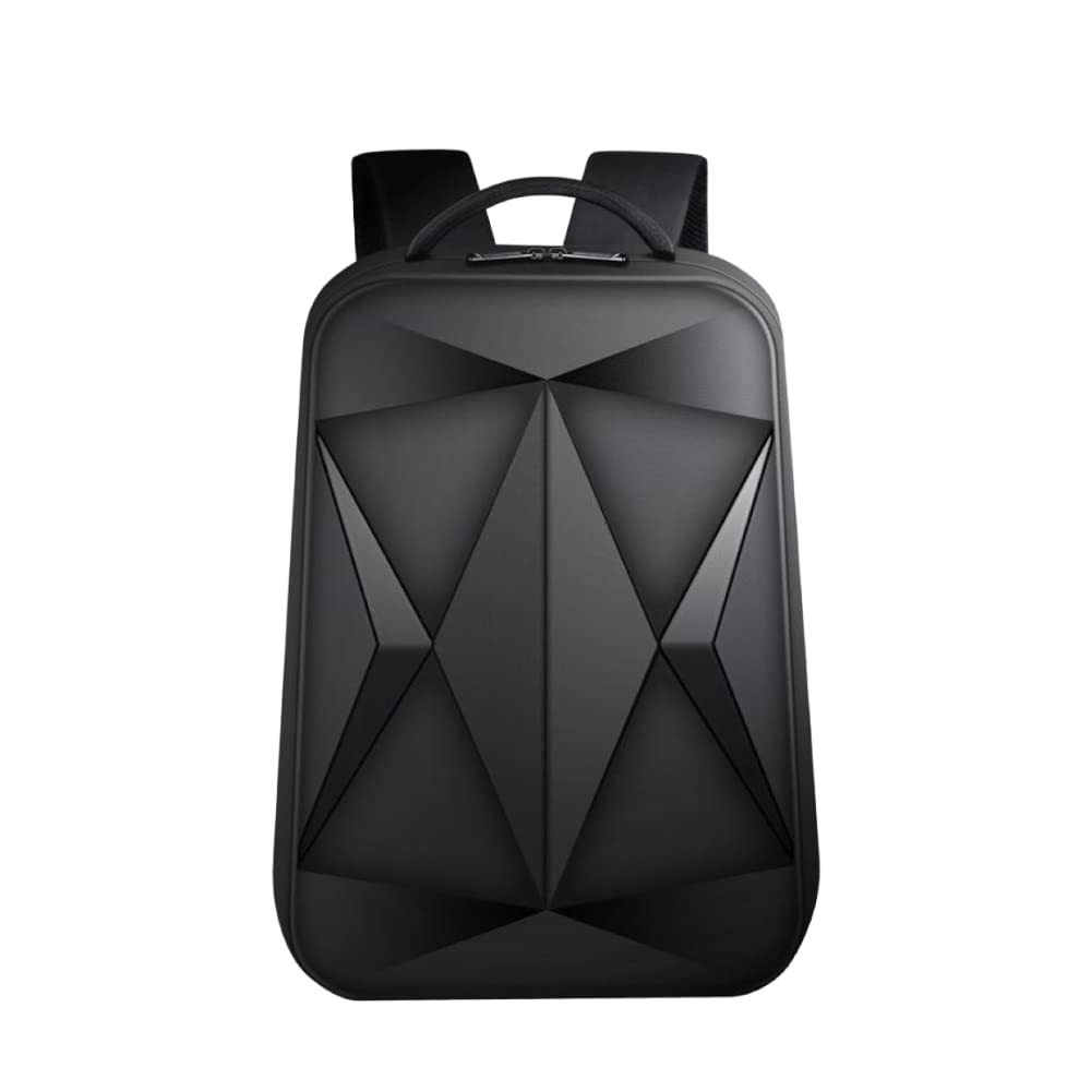Hard Case Laptop Backpack with Charging Port and Number Lock