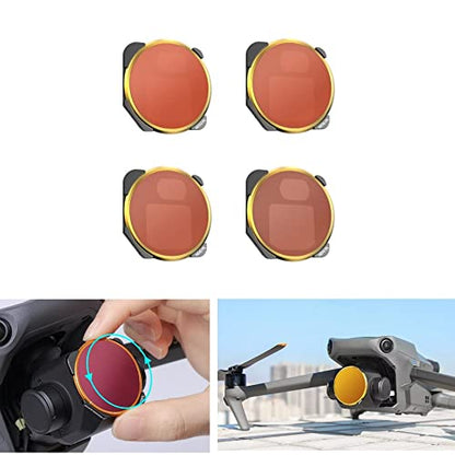DJI Mavic 3 Gimbal Camera Nd Filters 4 in 1 (NDPL) Filters Set Accessories  GetZget