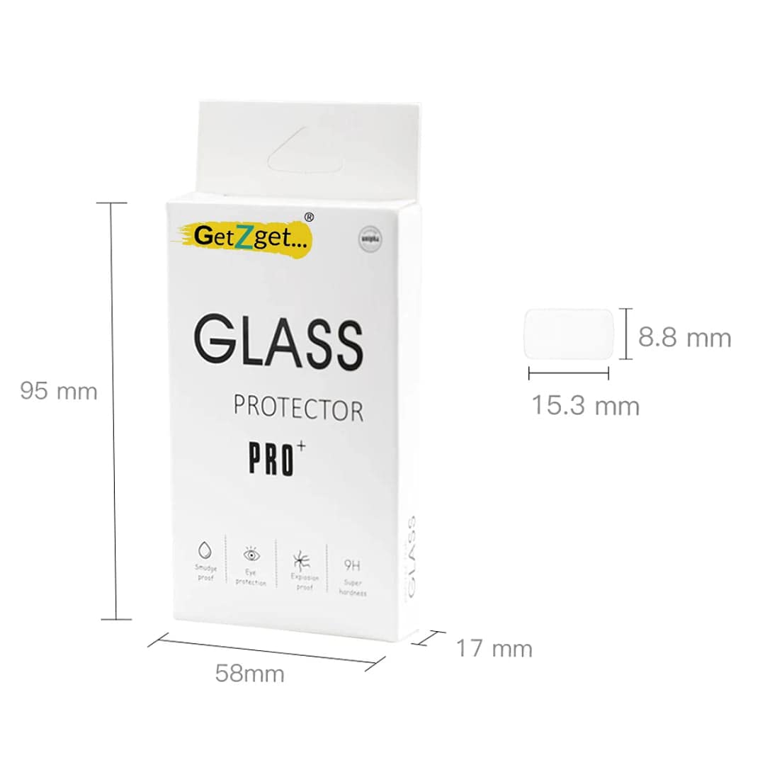 Tempered Glass Lens Screen Protector for DJI Mavic Mini / DJI Mini 2/ Mini SE Drone 9H Hardness Tempered Glass Lens Anti-Scratch[2 Glasses] GetZget