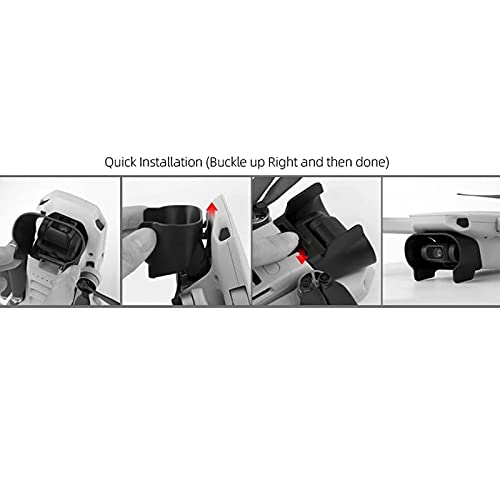 Lens Hood and Gimbal Guard for DJI Mavic Mini, Mini 2 and Mini SE (view 3)